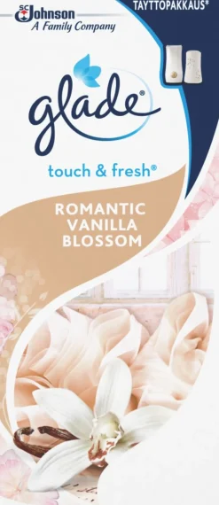 GLADE TOUCH&FRESH ROMANTIC VANILLA BLOSSOM REFILL 10 ML