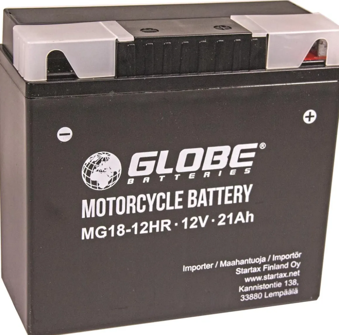 GLOBE BATTERIES PIENKONEAKKU GEL 21AH 181X77X167 -/+ MG