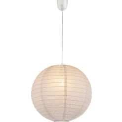 GLOBO RIIPPUVALAISIN VARYS 40 CM VALKOINEN