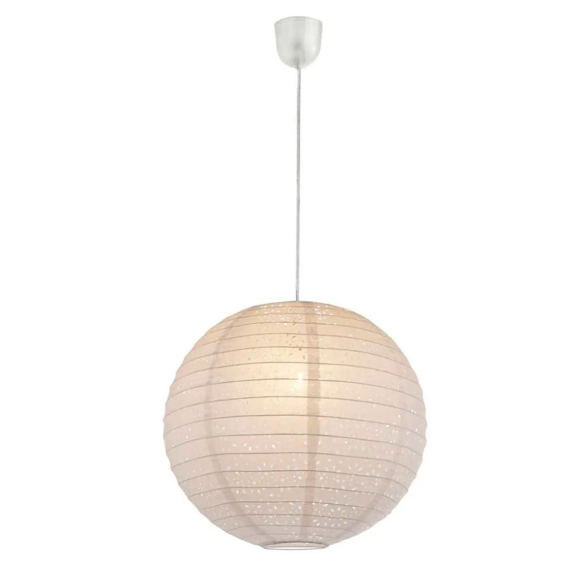 GLOBO RIIPPUVALAISIN VARYS 50 CM VALKOINEN