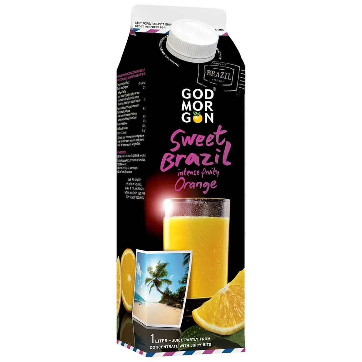 GOD MORGON SELECTED CITRUS SWEET ORANGE 1L
