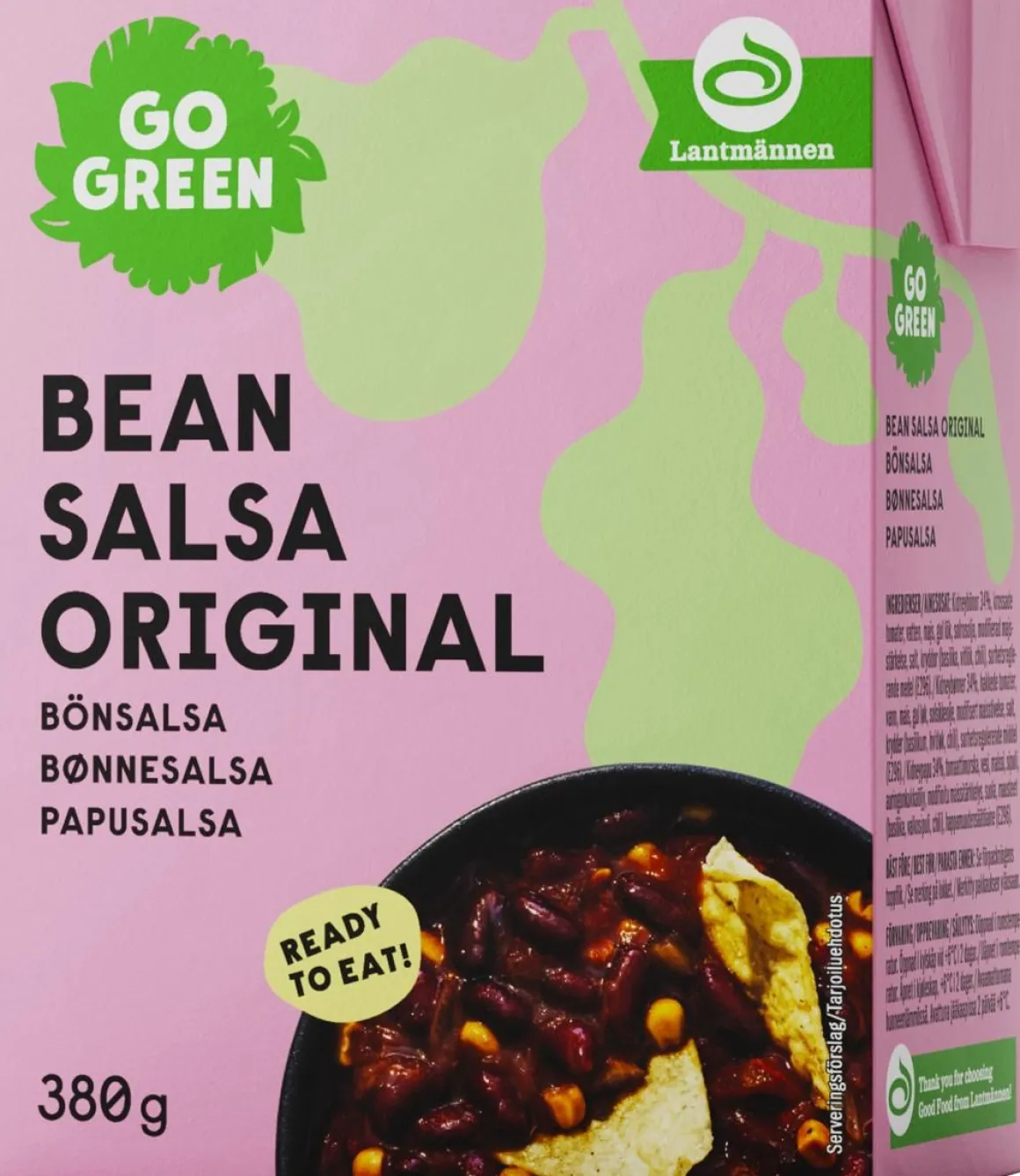 GOGREEN SALSA ORIGINAL 380 G