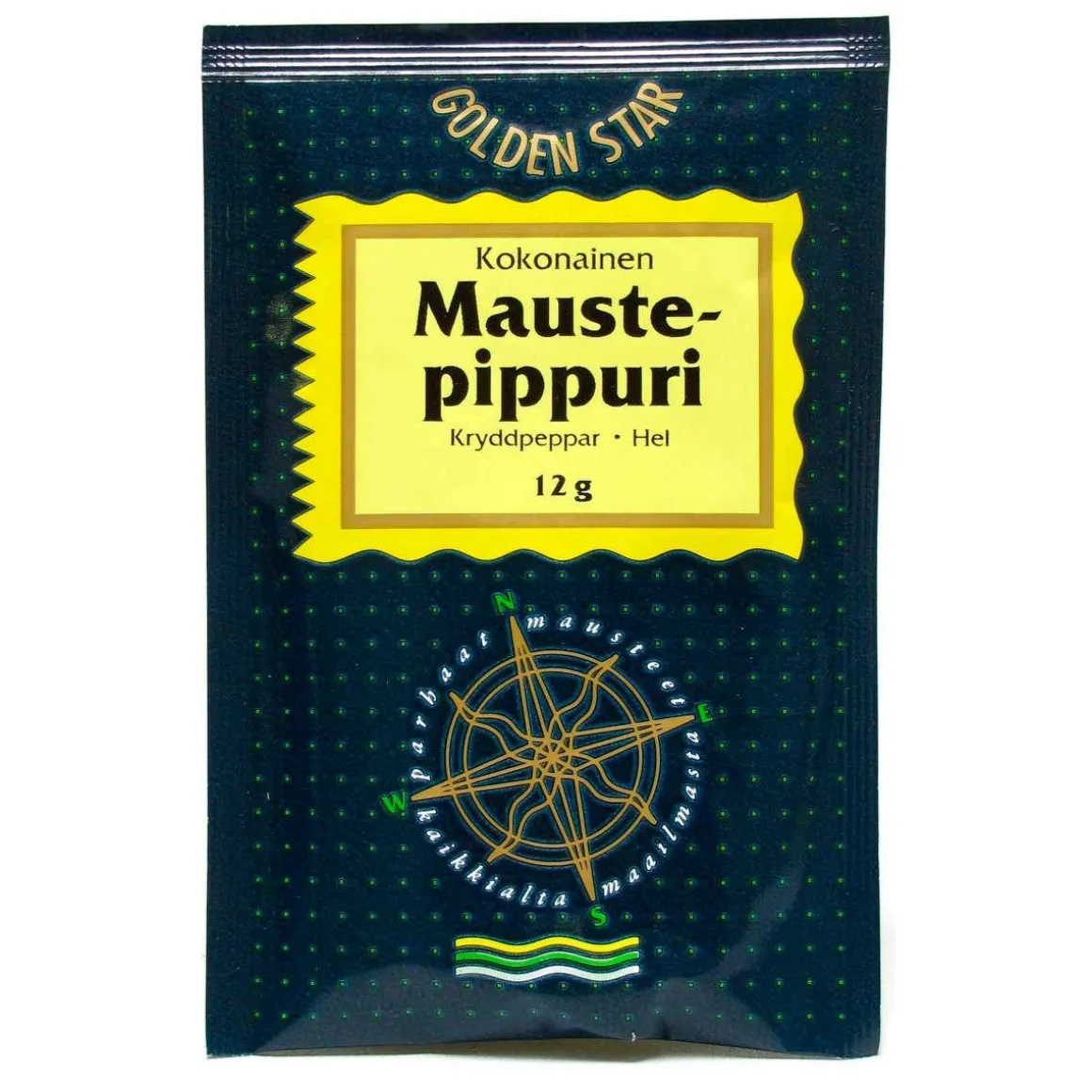 GOLDEN STAR MAUSTEPIPPURI KOKONAINEN 12 G