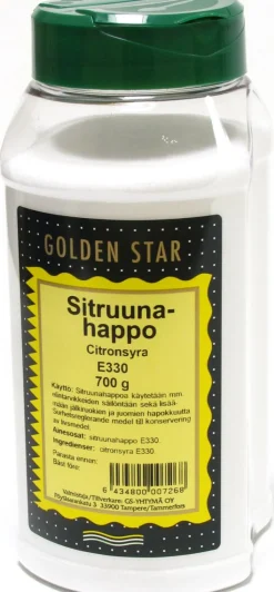 GOLDEN STAR SITRUUNAHAPPO  700 G