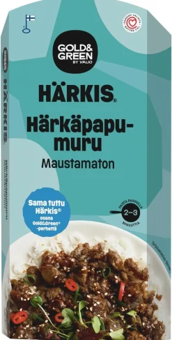 GOLD&GREEN HÄRKIS HÄRKÄPAPUMURU MAUSTAMATON 250 G