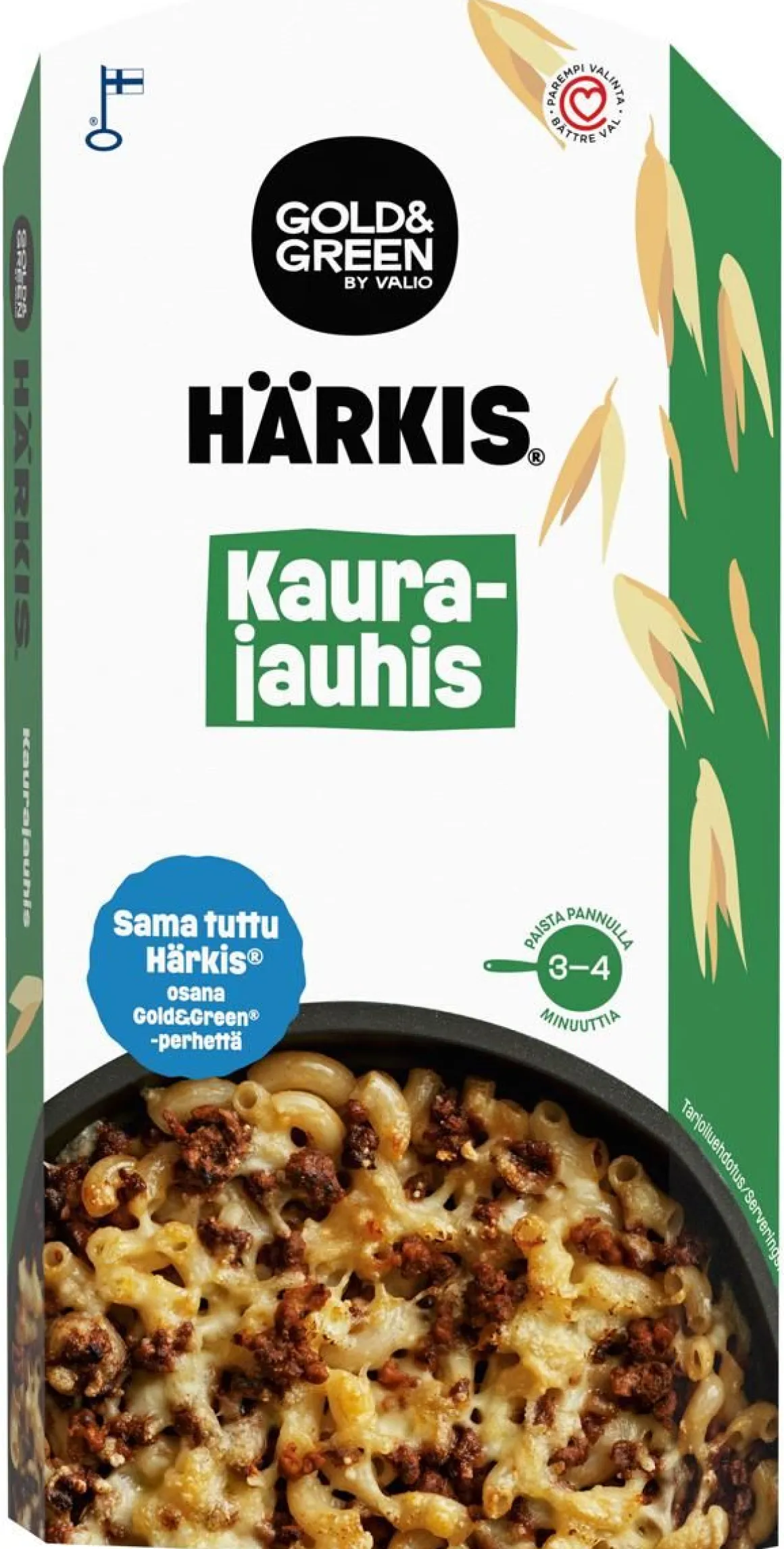 GOLD&GREEN HÄRKIS KAURAJAUHIS 225 G