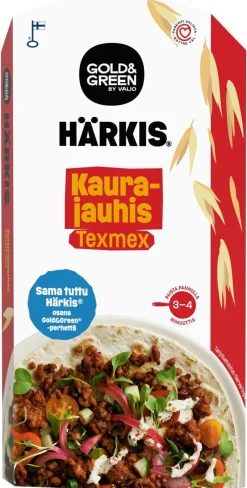 GOLD&GREEN HÄRKIS KAURAJAUHIS TEXMEX 225 G