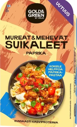 GOLD&GREEN MUREAT JA MEHEVÄT SUIKLAEET PAPRIKA 240 G
