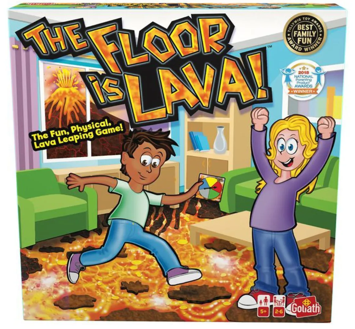 GOLIATH FLOOR IS LAVA - LATTIA ON LAAVAA -PELI