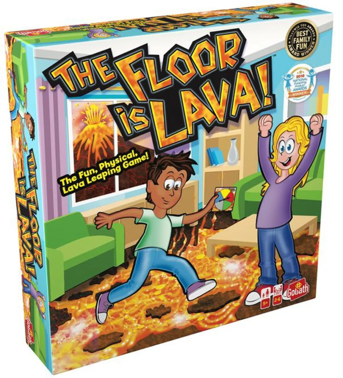 GOLIATH FLOOR IS LAVA - LATTIA ON LAAVAA -PELI