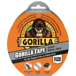 GORILLA TAPE SILVER TEIPPI HOPEA 32M