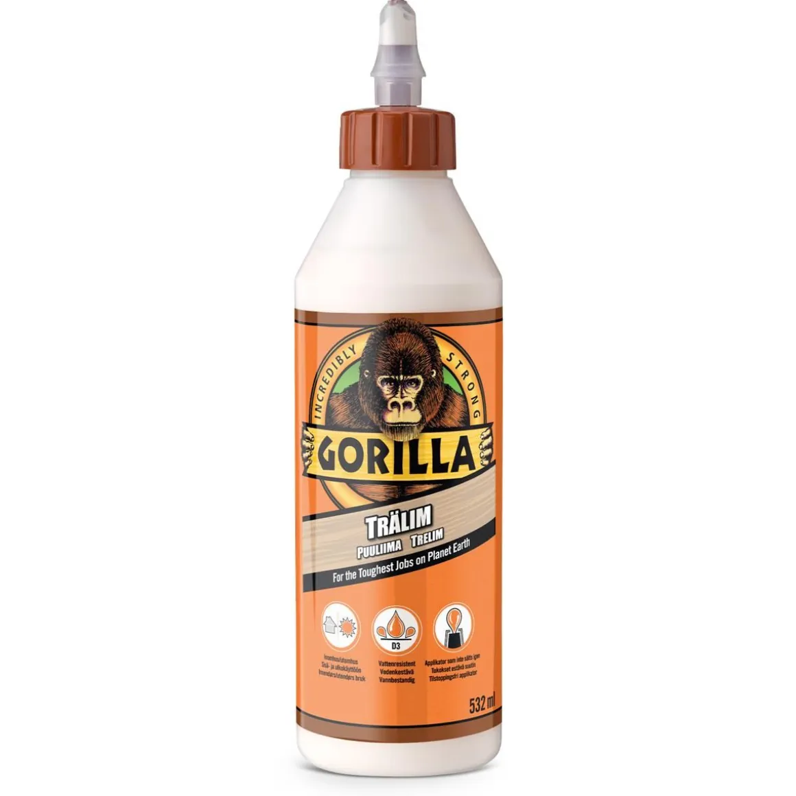 GORILLA WOOD GLUE PUULIIMA 532 ML