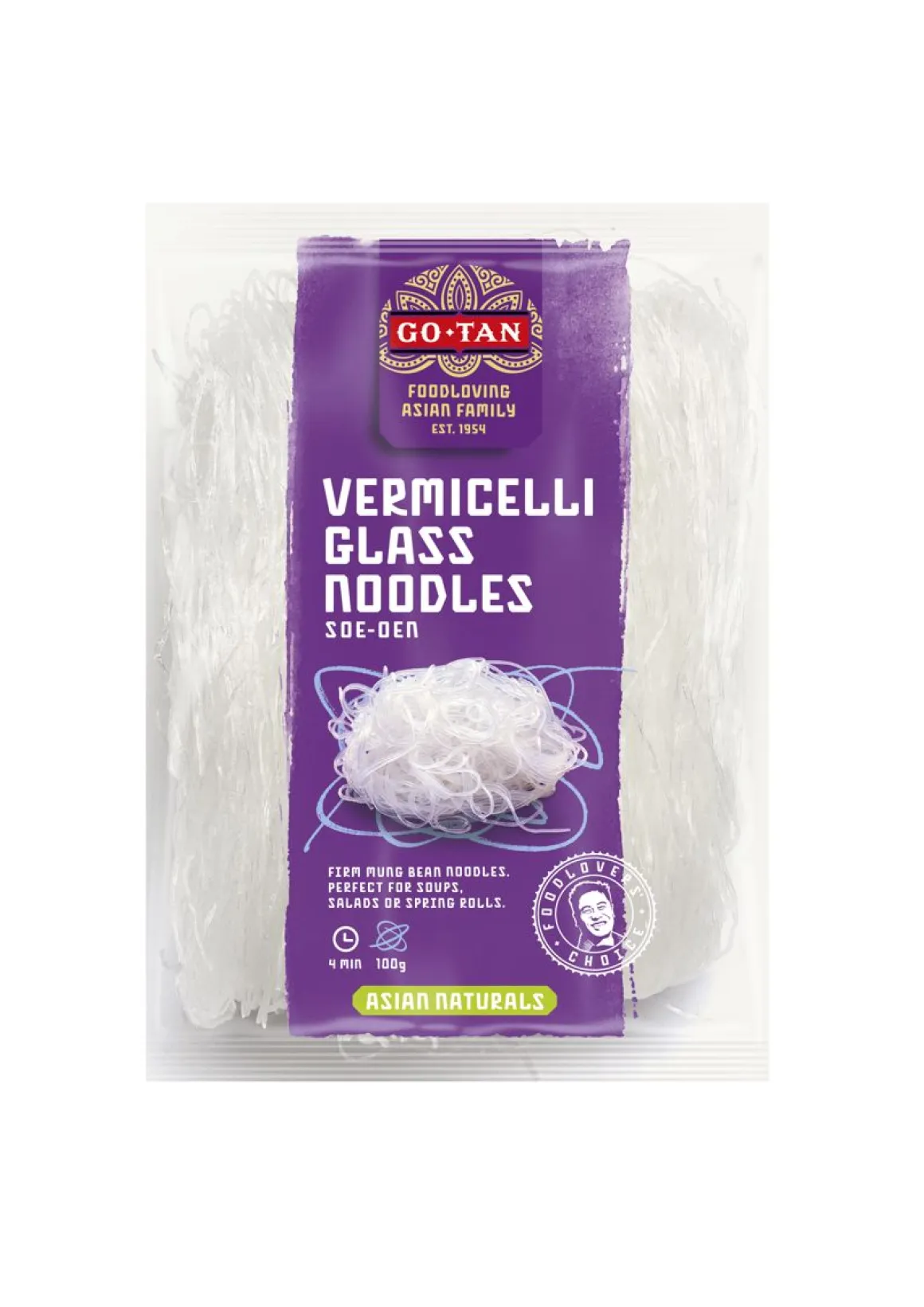 GO-TAN VERMICELLI GLASS NOODLES LASINUUDELI 100 G