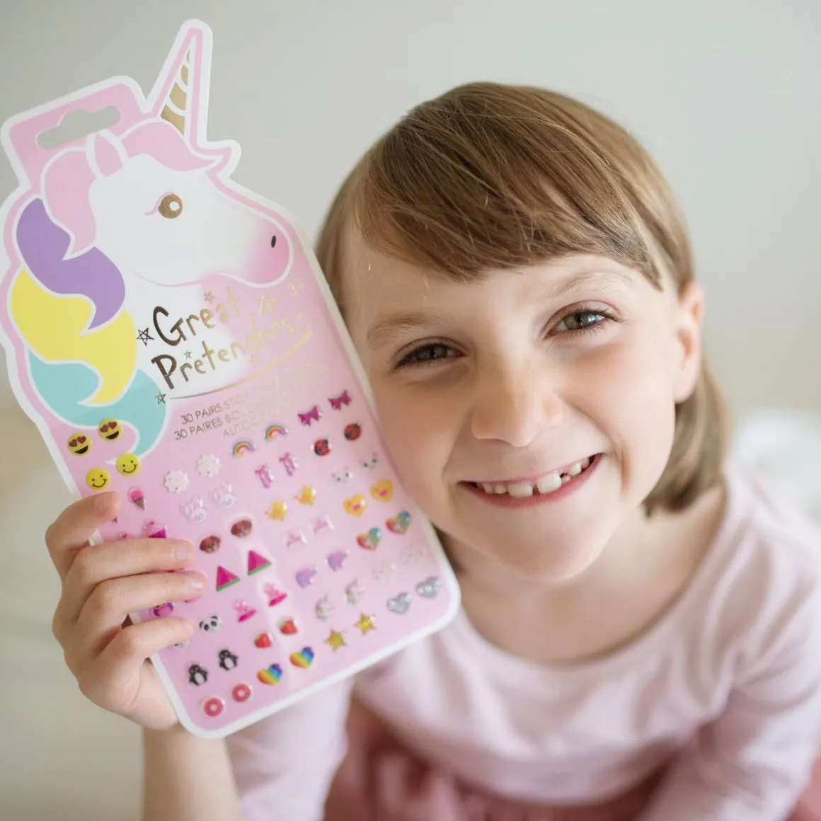 GP STICK ON EARRINGS UNICORN, 30 PARIA