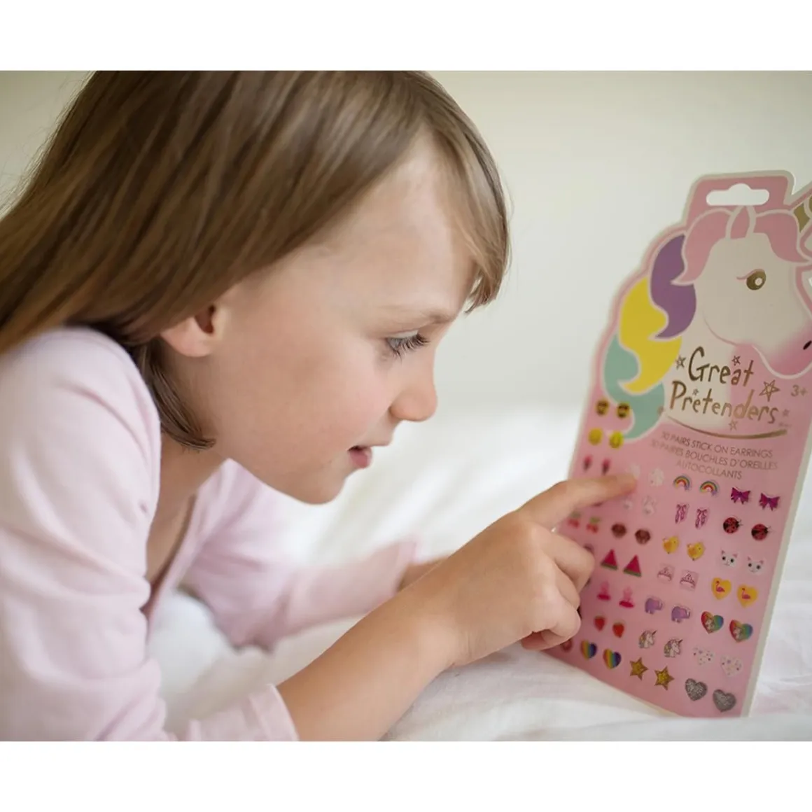 GP STICK ON EARRINGS UNICORN, 30 PARIA