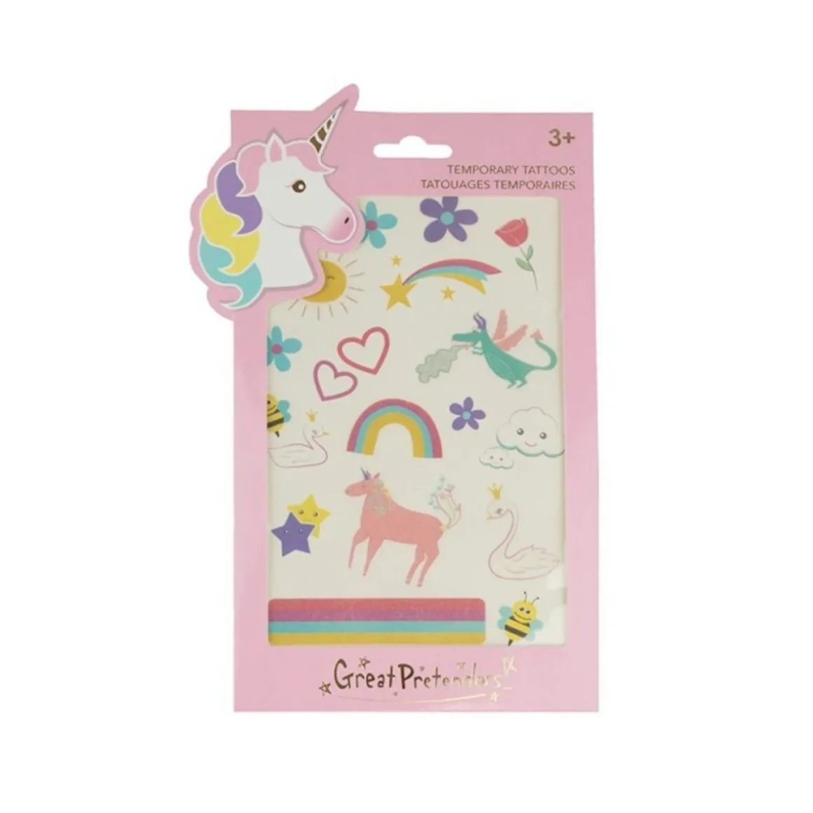 GP UNICORN TATTOOS 18 PCS