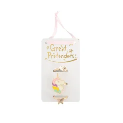 GREAT PRETENDERS BOUTIQUE BUTTERFLY & UNICORN RING, 3 PCS