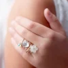 GREAT PRETENDERS BOUTIQUE SASSY RINGS, 4 PCS