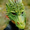 GREAT PRETENDERS DRAGON MASKI VIHREÄ