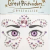 GREAT PRETENDERS FACE CRYSTALS - BUTTERFLY PRINCESS KASVOKRISTA