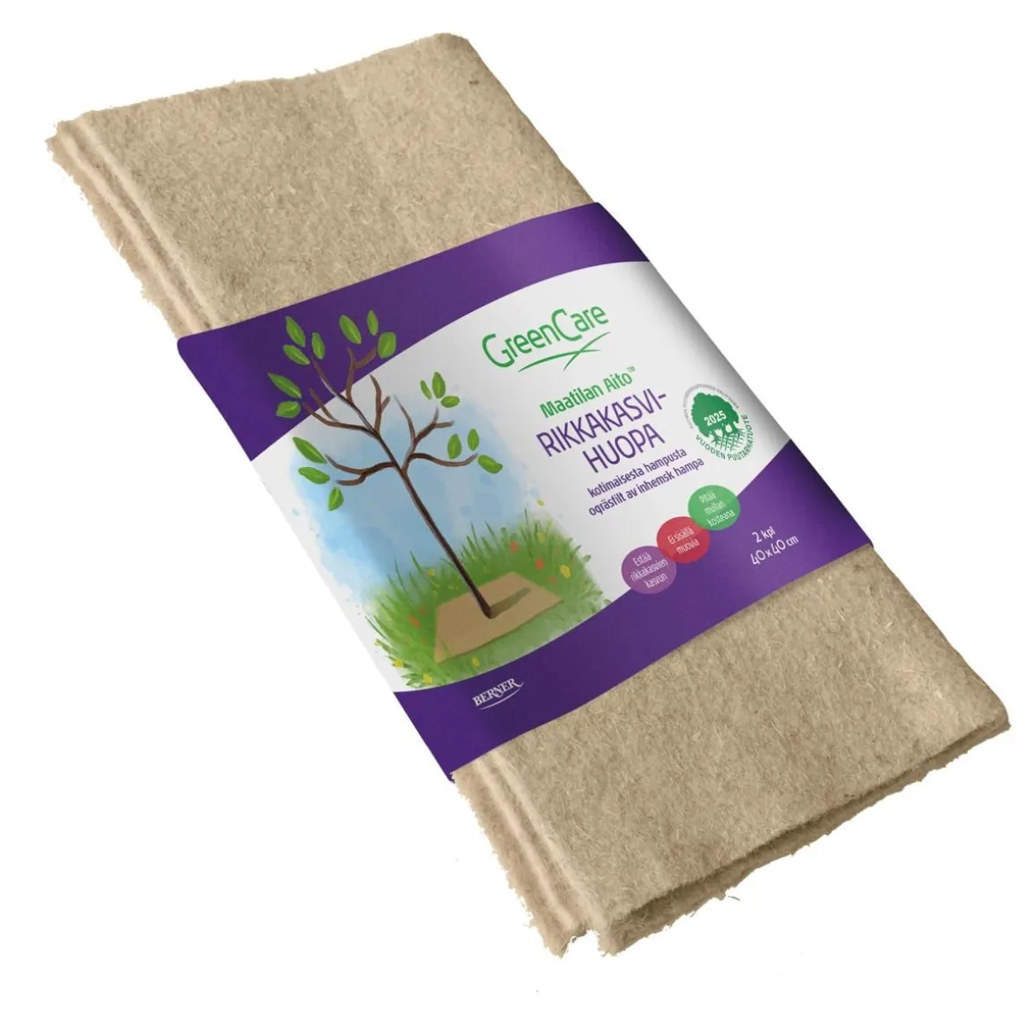 GREENCARE MAATILAN AITO RIKKASKASVIHUOPA 2KPL 40 X 40 CM
