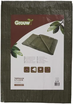 GROUW KEVYTPEITE 1,7X2M VIHREÄ