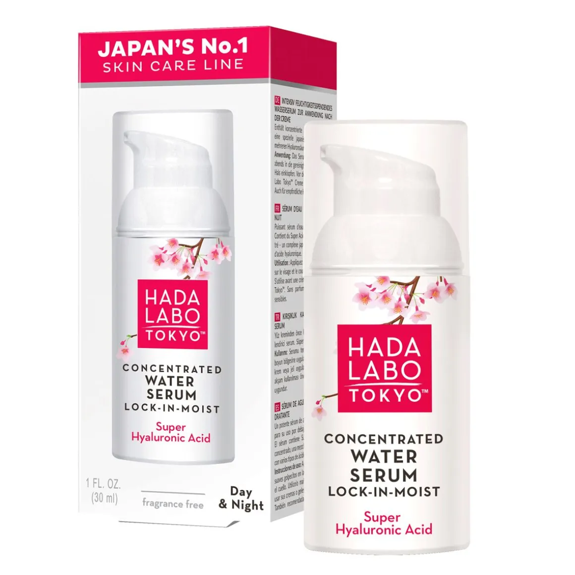 HADA LABO TOKYO CONCENTRATED WATER SERUM LOCK-IN-MOIST 30 ML