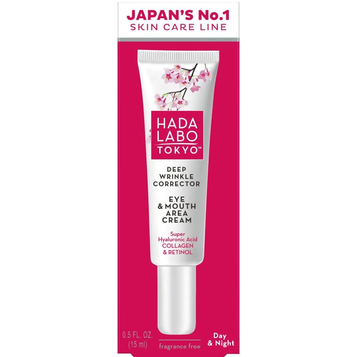 HADA LABO TOKYO DEEP WRINKLE CORRECTOR EYE & MOUTH AREA CREAM 1