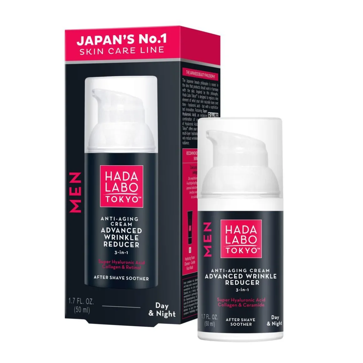 HADA LABO TOKYO MEN ANTI-AGING CREAM ADVANCED WRINKLE REDUCER 50 M