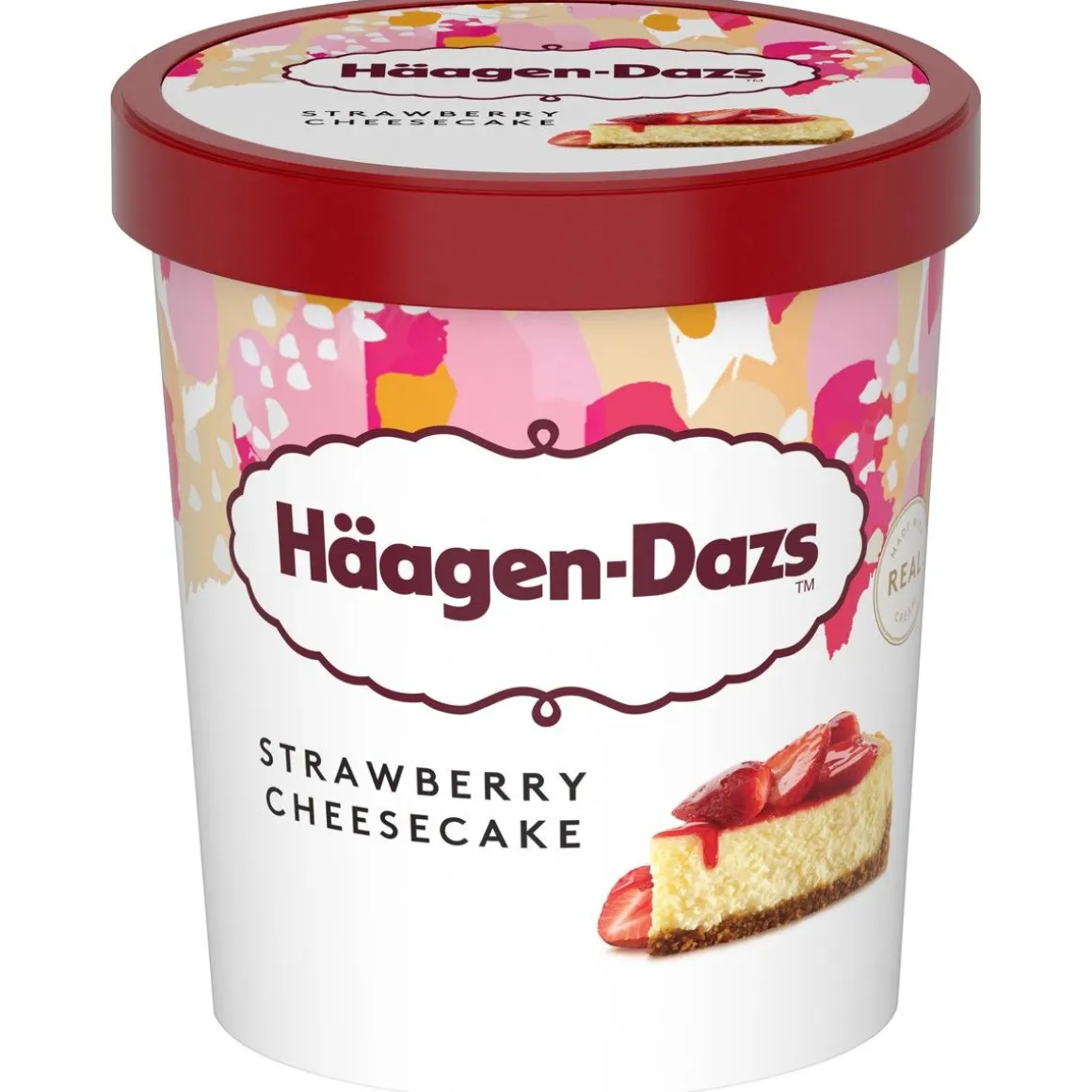 HÄAGEN-DAZS STRAWBERRY-CHEESECAKE 460 ML