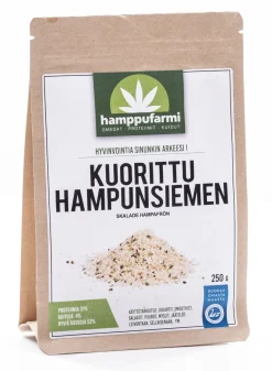 HAMPPUFARMI HAMPUNSIEMEN KUORITTU 250 G