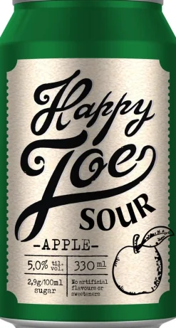 HAPPY JOE 5% SOUR CIDER APPLE TLK 330 ML