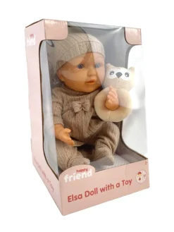HAPPY FRIEND ELSA NUKKE 38CM JA PEHMOLELU