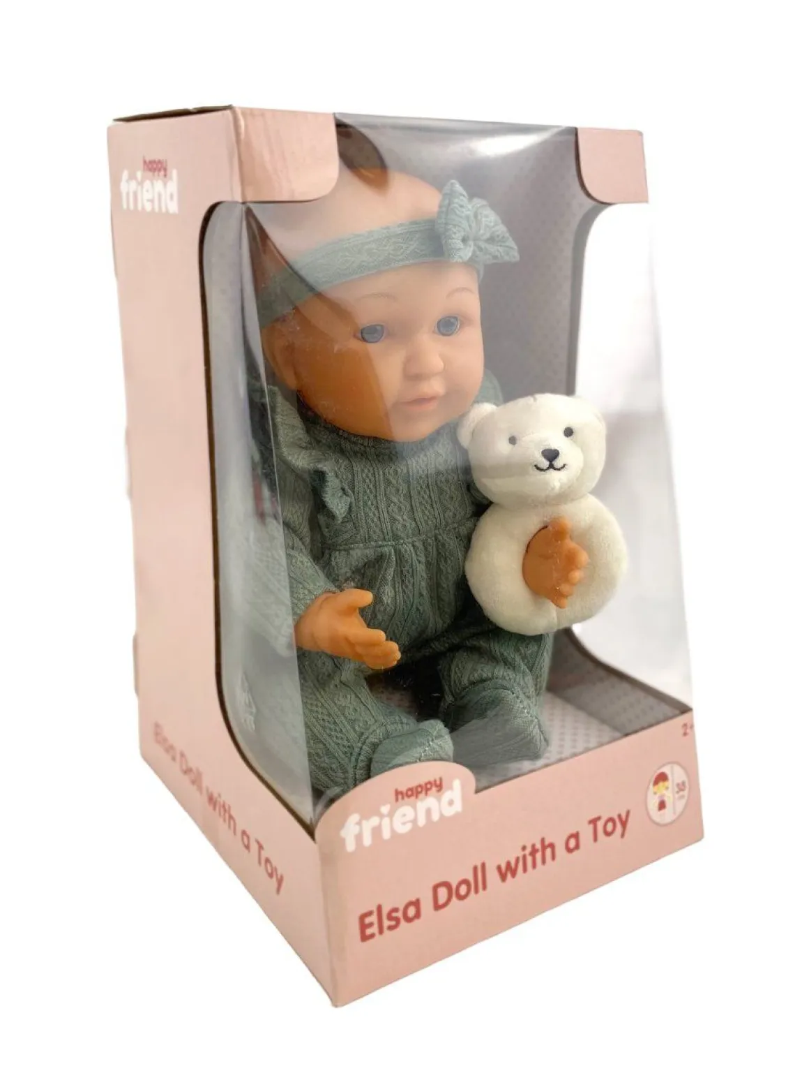 HAPPY FRIEND ELSA NUKKE 38CM JA PEHMOLELU