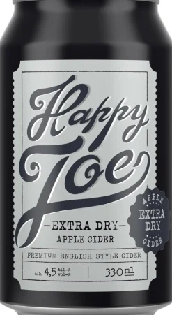 HAPPY JOE 4,5% EXTRA DRY APPLE TLK 330 ML