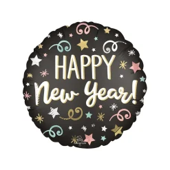 HAPPY NEW YEAR KONFETTISADE FOLIOPALLO
