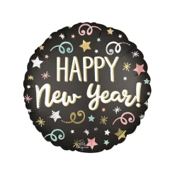 HAPPY NEW YEAR KONFETTISADE FOLIOPALLO