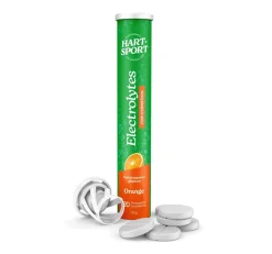 HART-SPORT ELECTROLYTES PORETABLETTI APPELSIINI 20 KPL