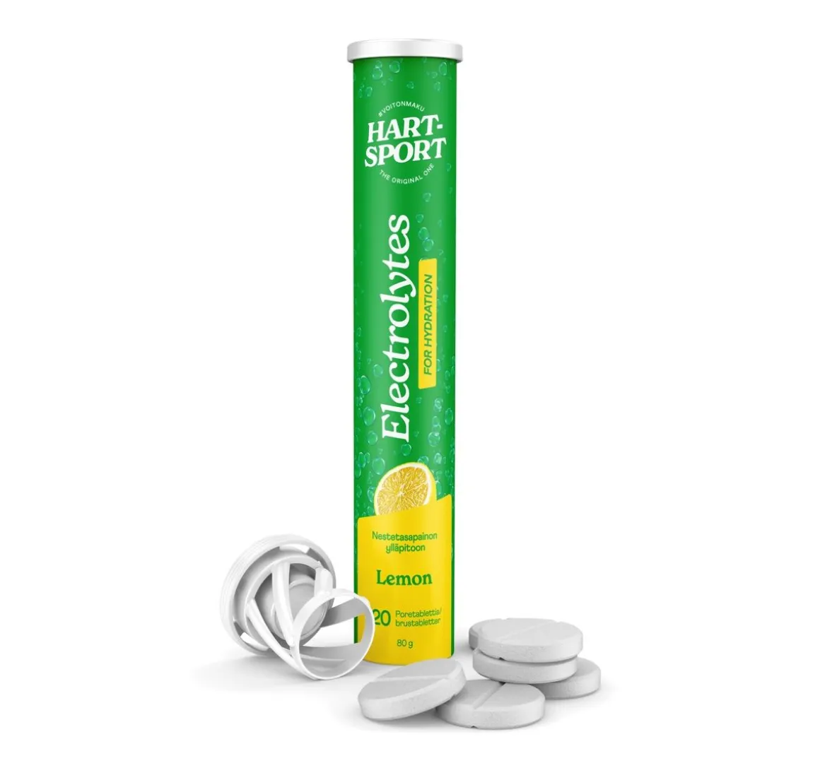 HART-SPORT ELECTROLYTES PORETABLETTI SITRUUNA 20 KPL