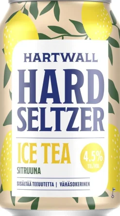 HARTWALL HARD SELTZER 4,5% ICE TEA SITRUUNA TLK 330 ML