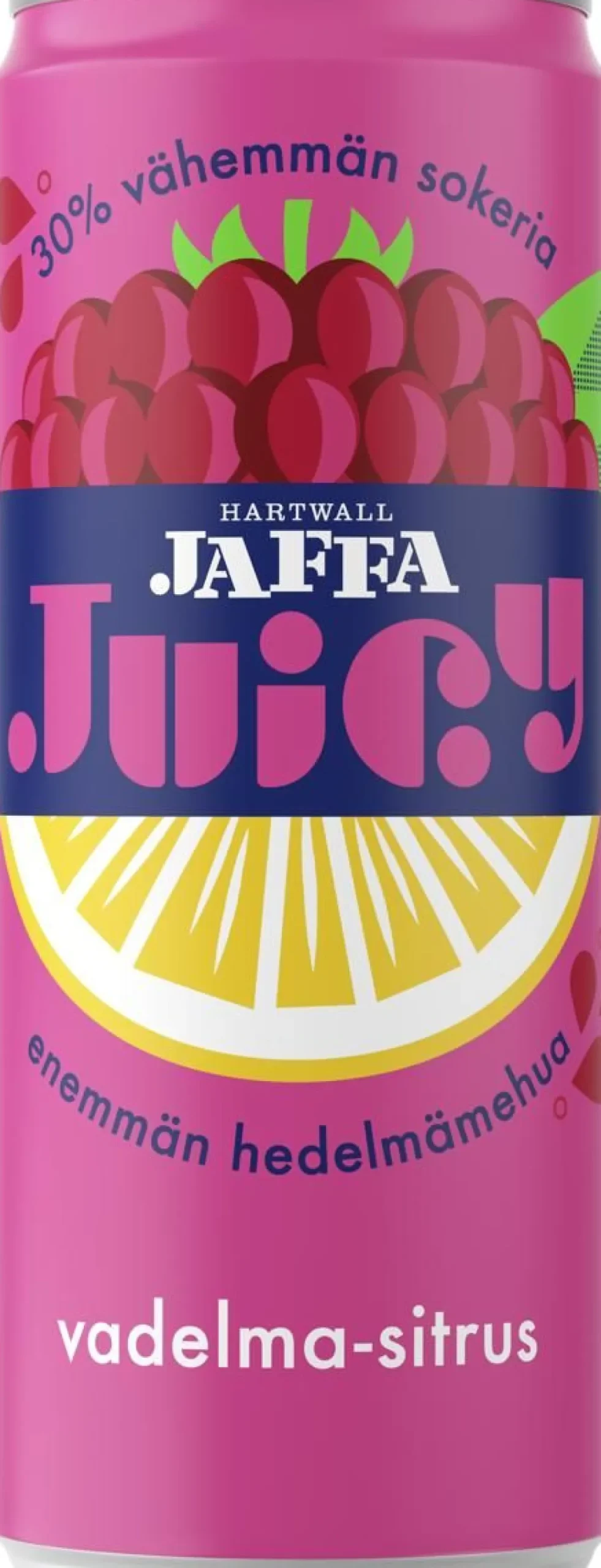 HARTWALL JAFFA JUICY VADELMA-SITRUS TLK 330 ML