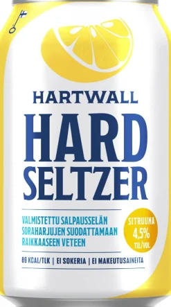 HARTWALL HARD SELTZER 4,5% SITRUUNA TLK 330 ML