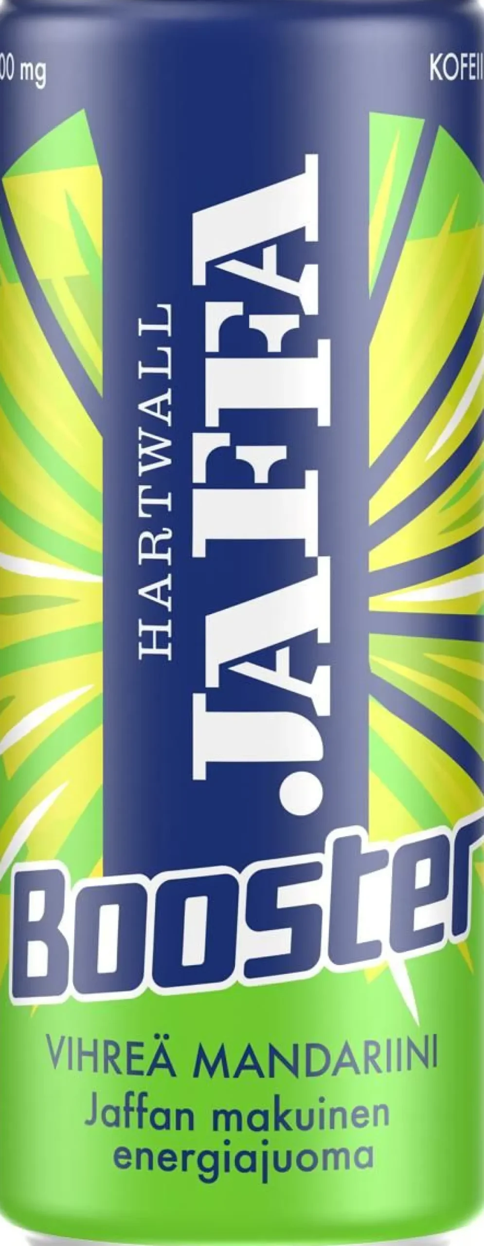 HARTWALL JAFFA BOOSTER ENERGY VIHREÄ MANDARIINI TLK 330 ML
