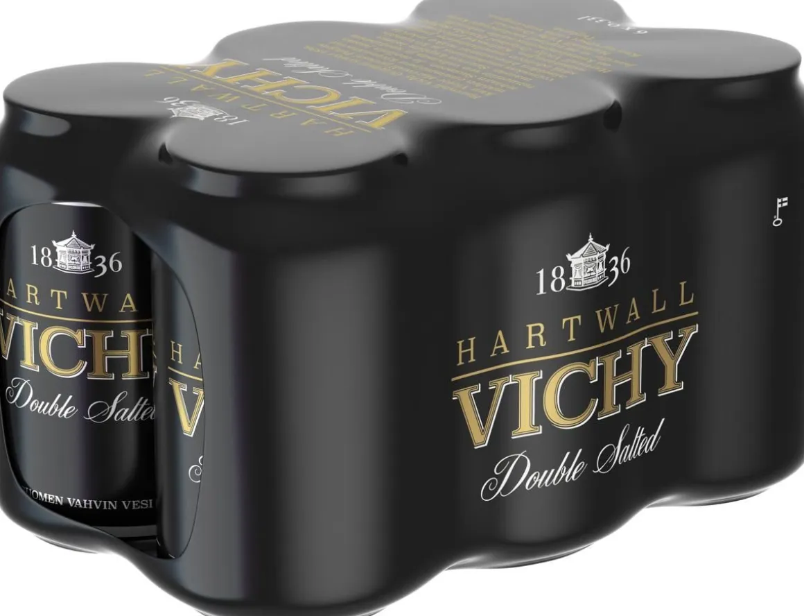 HARTWALL VICHY ORIGINAL DOUBLE SALTED 0,33 TLK 6-PACK 1,98 L