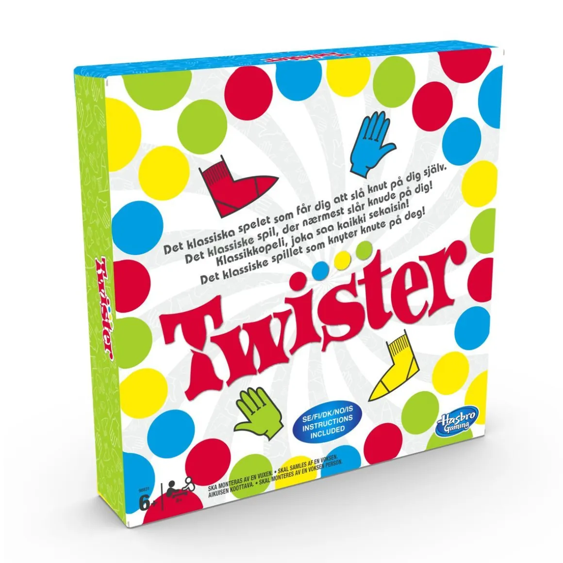HASBRO GAMING TWISTER PELI REFRESH