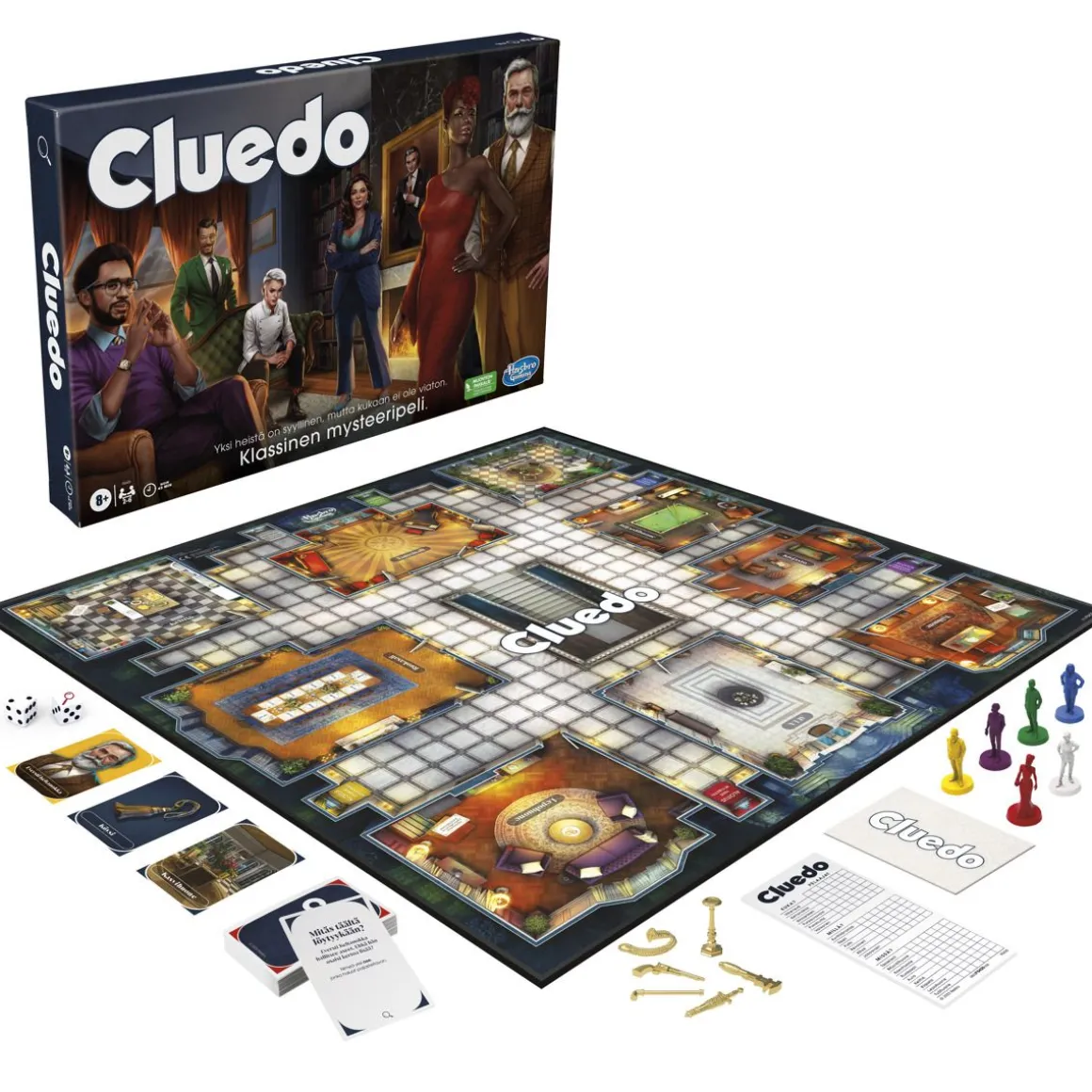 HASBRO GAMING CLUEDO CLASSIC REFRESH PELI FI