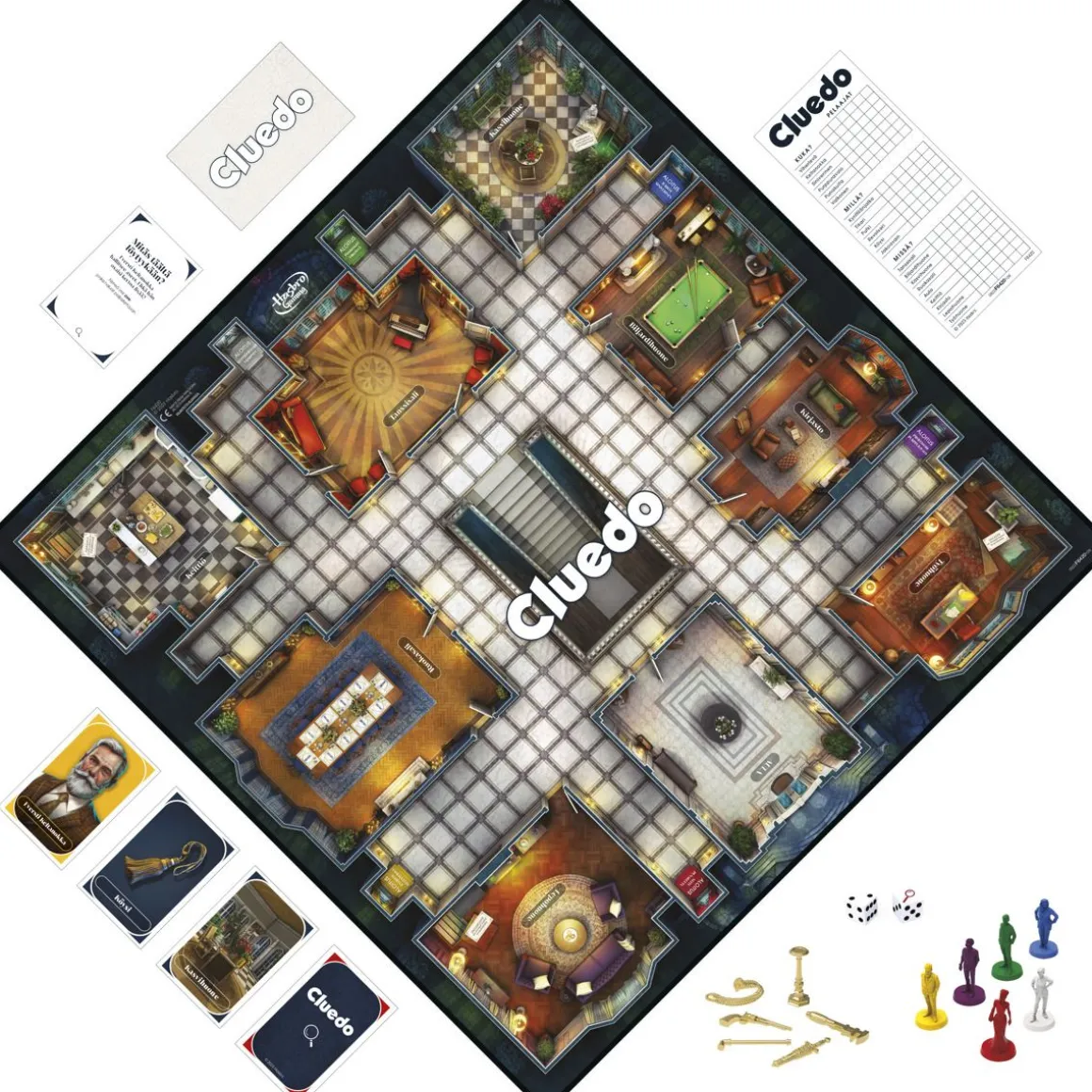 HASBRO GAMING CLUEDO CLASSIC REFRESH PELI FI