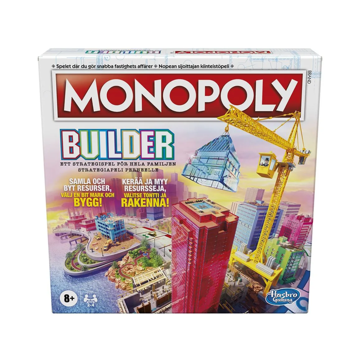 HASBRO GAMING MONOPOLY BUILDER PELI
