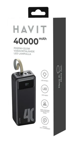 HAVIT VARAVIRTA PB70 40000MAH