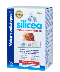 HÜBNER SILICEA VATSA-SUOLISTOGEELI ANNOSPUSSI 15ML 15KPL 225 G
